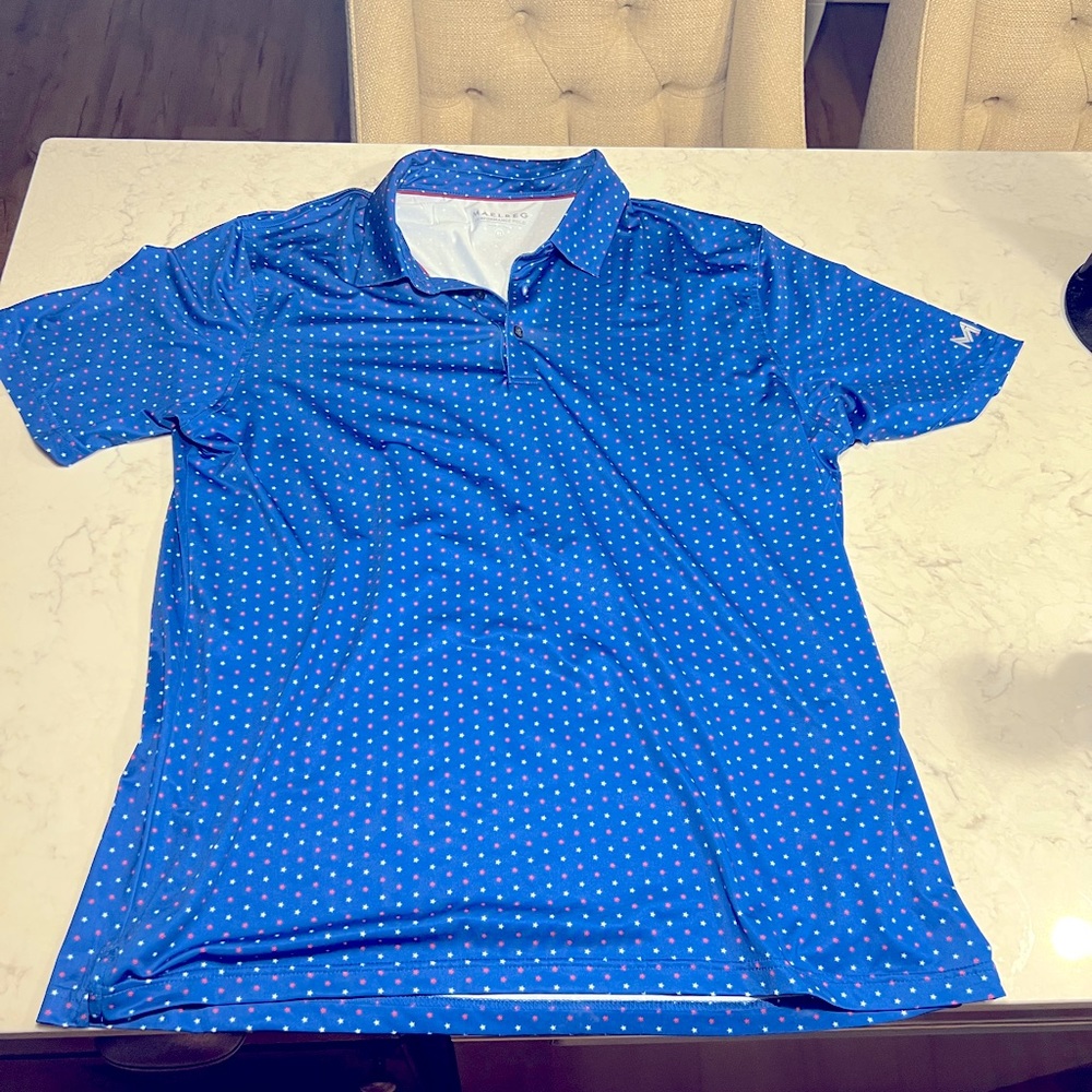 Maelberg Patriotic Golf Polo